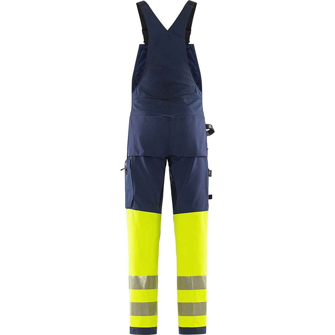 FRISTAD HIGH VIS GREEN STRETCH-LATZHOSE KL.1 1032 GSTP