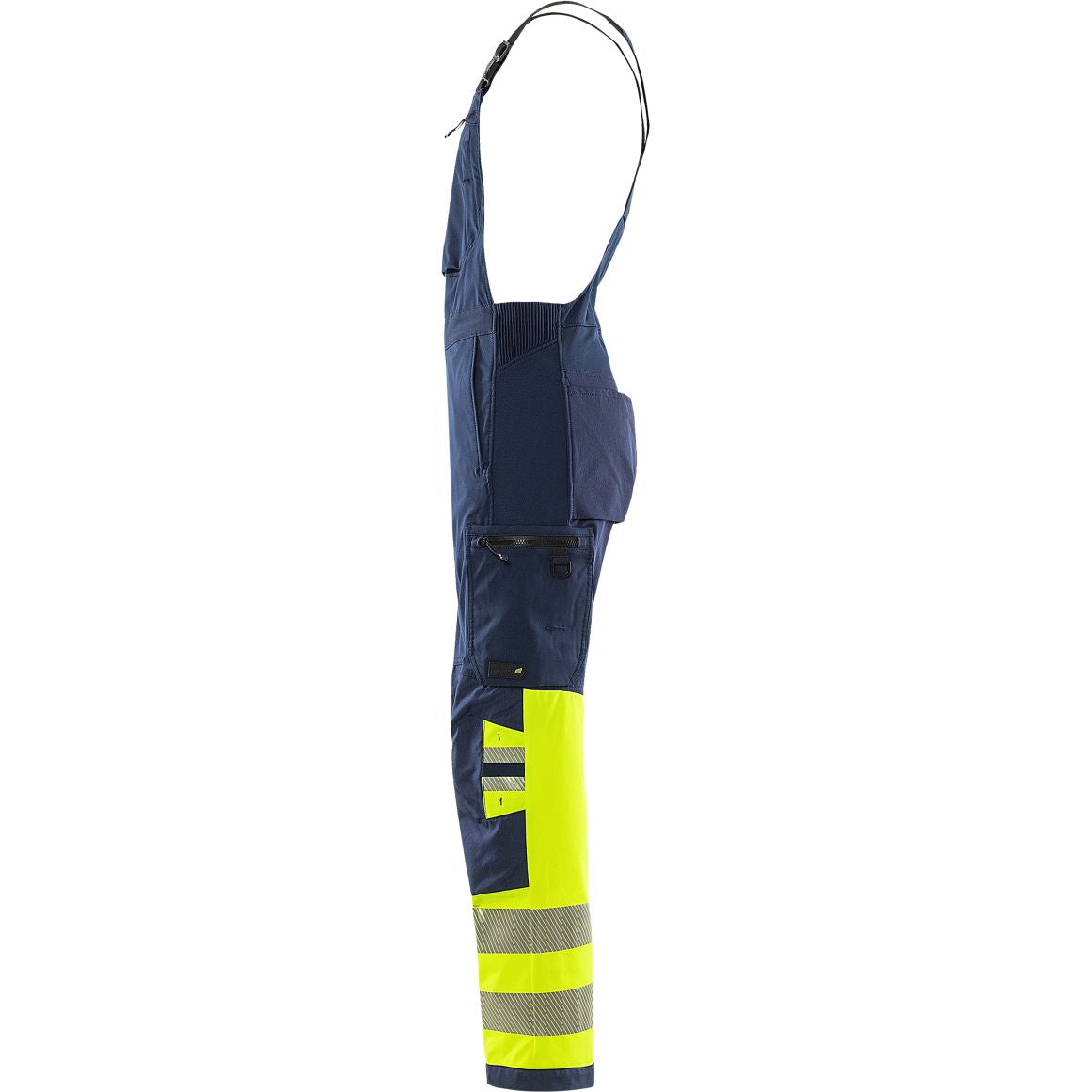 FRISTAD HIGH VIS GREEN STRETCH-LATZHOSE KL.1 1032 GSTP