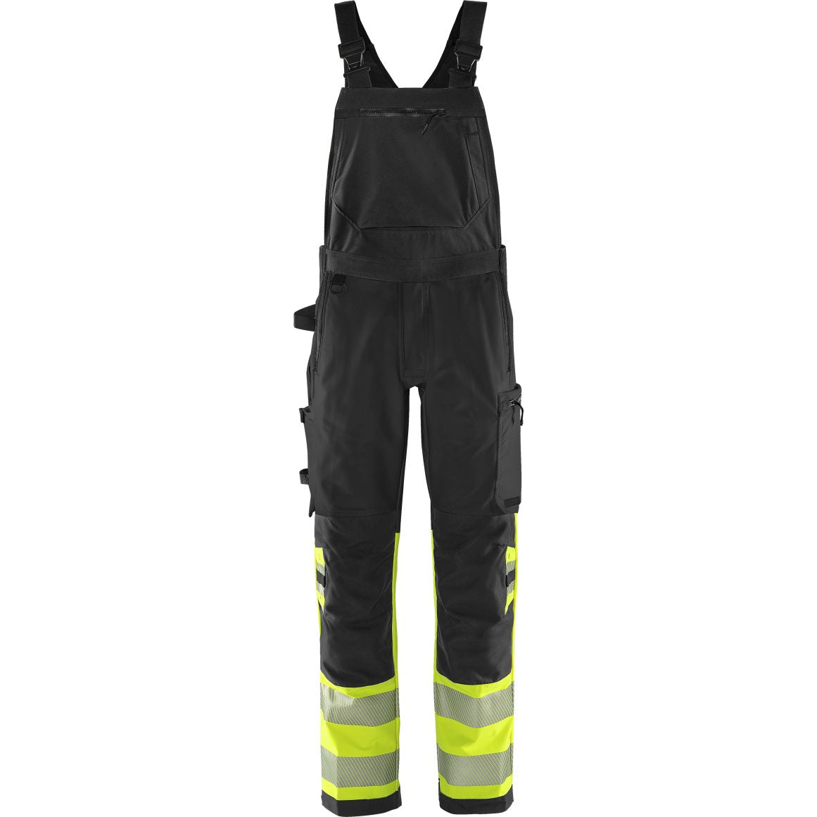FRISTAD HIGH VIS GREEN STRETCH-LATZHOSE KL.1 1032 GSTP