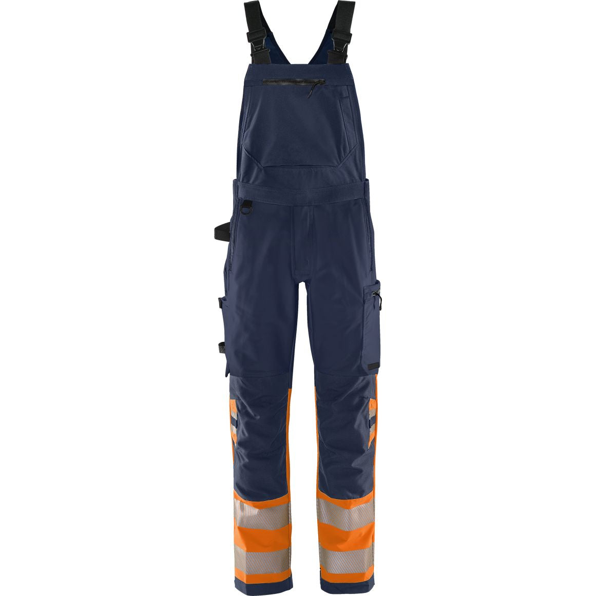 FRISTAD HIGH VIS GREEN STRETCH-LATZHOSE KL.1 1032 GSTP