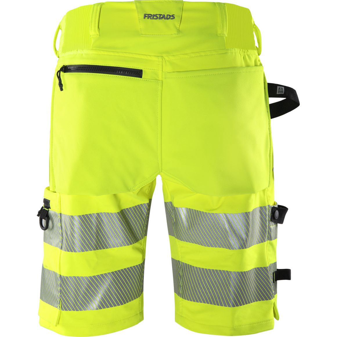 FRISTAD HIGH VIS GREEN STRETCH-SHORTS KL. 2 2648 GSTP