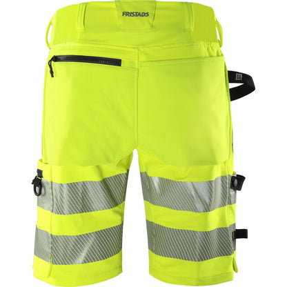 FRISTAD HIGH VIS GREEN STRETCH-SHORTS KL. 2 2648 GSTP