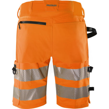FRISTAD HIGH VIS GREEN STRETCH-SHORTS KL. 2 2648 GSTP