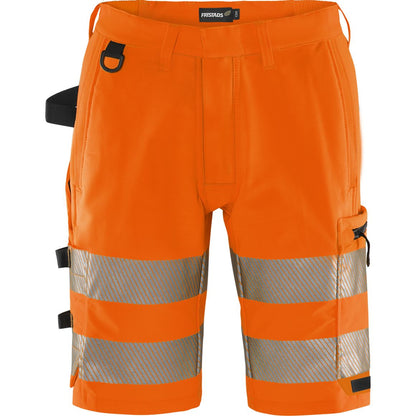 FRISTAD HIGH VIS GREEN STRETCH-SHORTS KL. 2 2648 GSTP