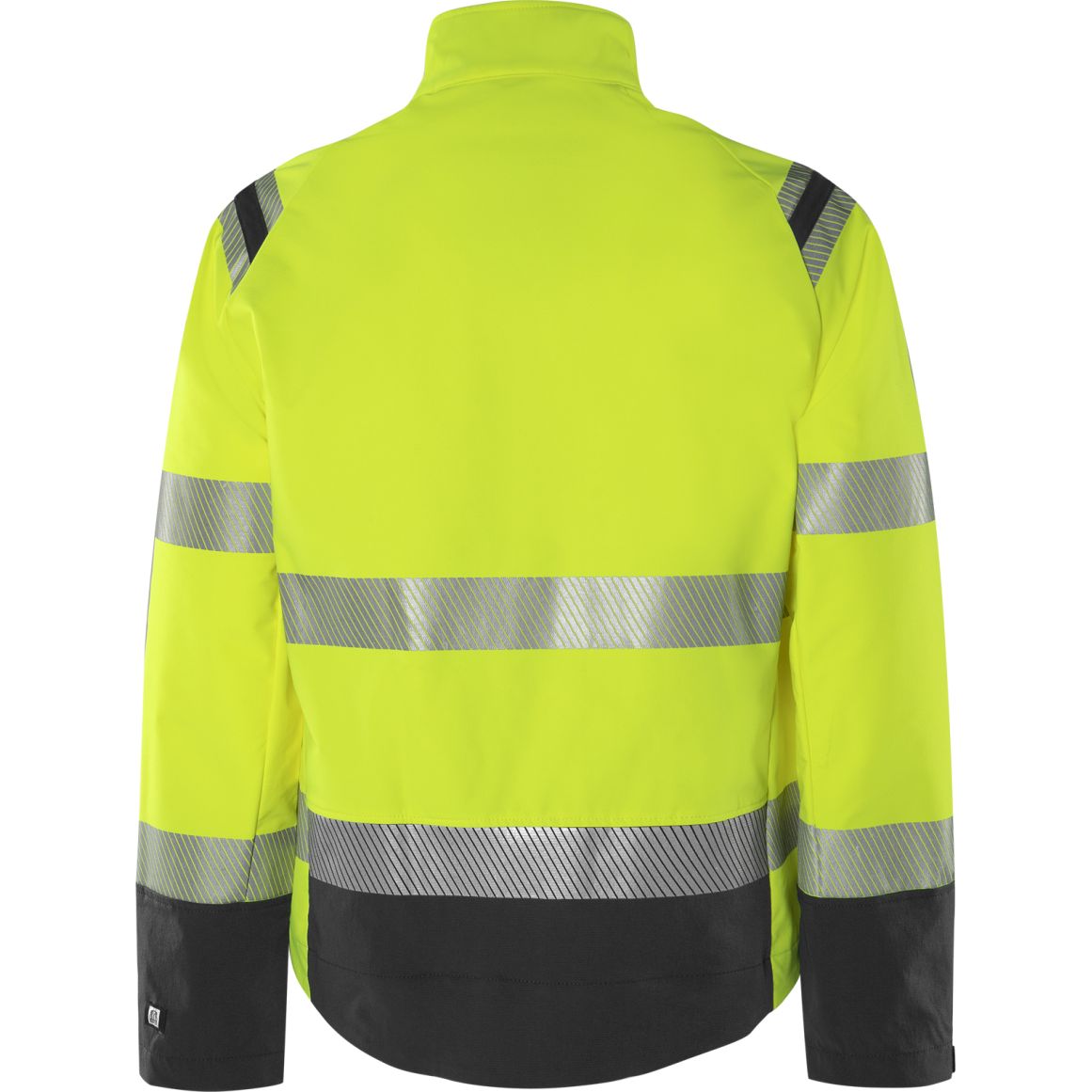 FRISTADS HIGH VIS GREEN STRETCHJACKE KL.3 4647 GSTP