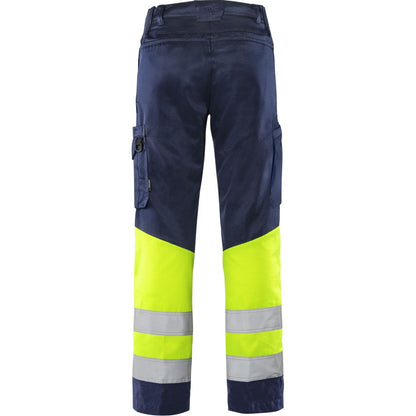 FRISTADS HIGH VIS GREEN HOSE, KL.1 2668 GPLU