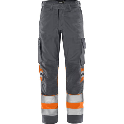 FRISTADS HIGH VIS GREEN HOSE, KL.1 2668 GPLU