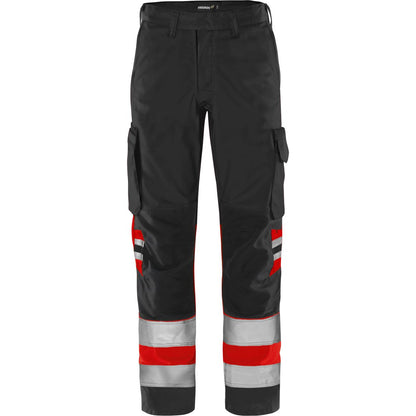 FRISTADS HIGH VIS GREEN HOSE, KL.1 2668 GPLU