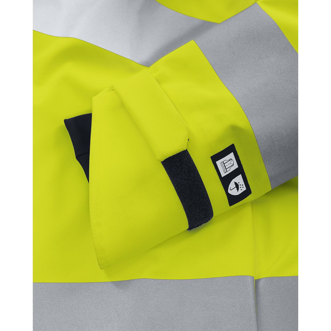 FRISTADS HIGH VIS GREEN FUNKTIONSJACKE KL.3 4680 GLPS