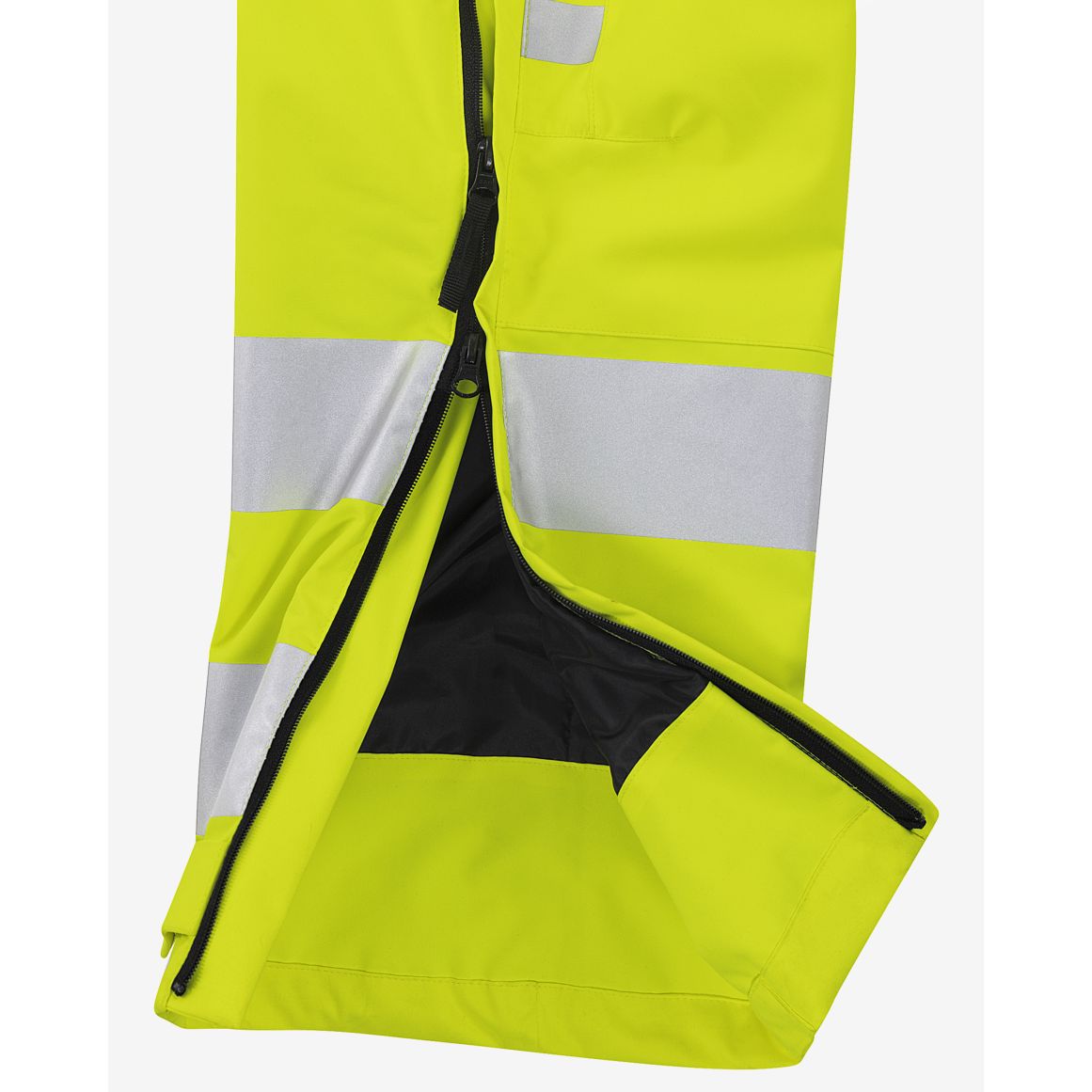 FRISTADS HIGH VIS GREEN STRECH-FUNKTIONSHOSE, KL.2 2680 GLPS