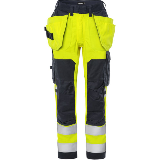 FLAMESTAT HIGH VIS STRETCH-HANDWERKERHOSE, KL.2 DAMEN 2164 ATHF