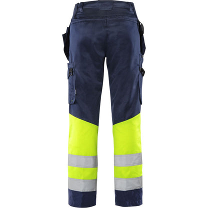 FRISTADS HIGH VIS HANDWERKERHOSE DAMEN, KL.1 2670 GPLU