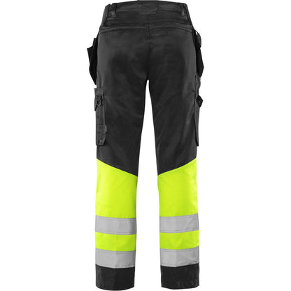 FRISTADS HIGH VIS HANDWERKERHOSE DAMEN, KL.1 2670 GPLU