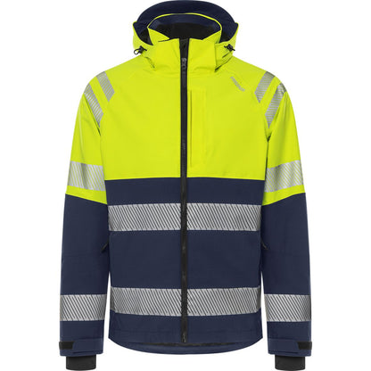 FRISTADS HIGH VIS GREEN STRETCH-FUNKTIONSJACKE KL.1 4690 GLS