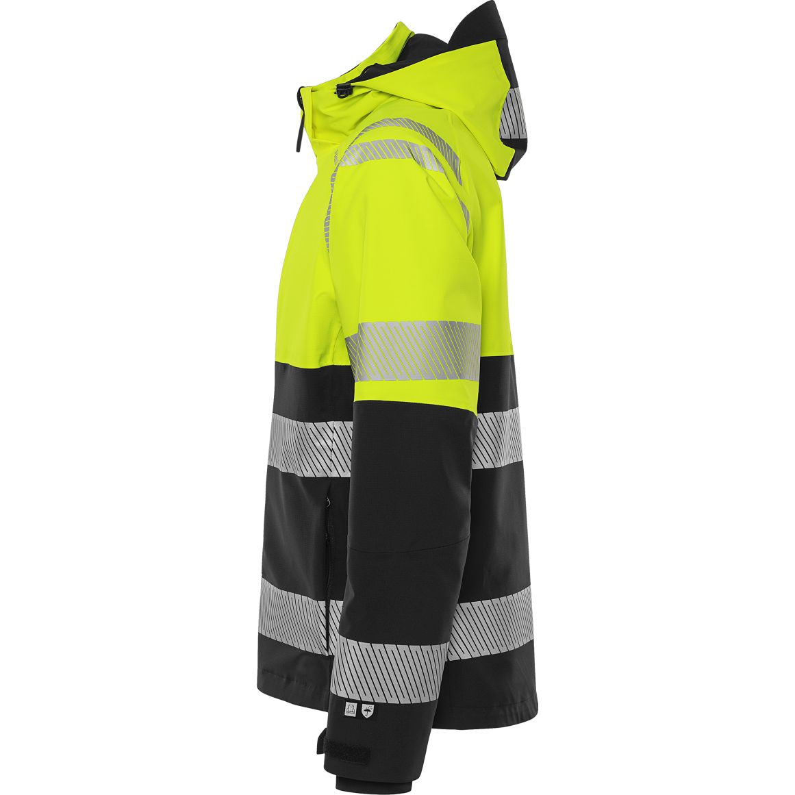 FRISTADS HIGH VIS GREEN STRETCH-FUNKTIONSJACKE KL.1 4690 GLS