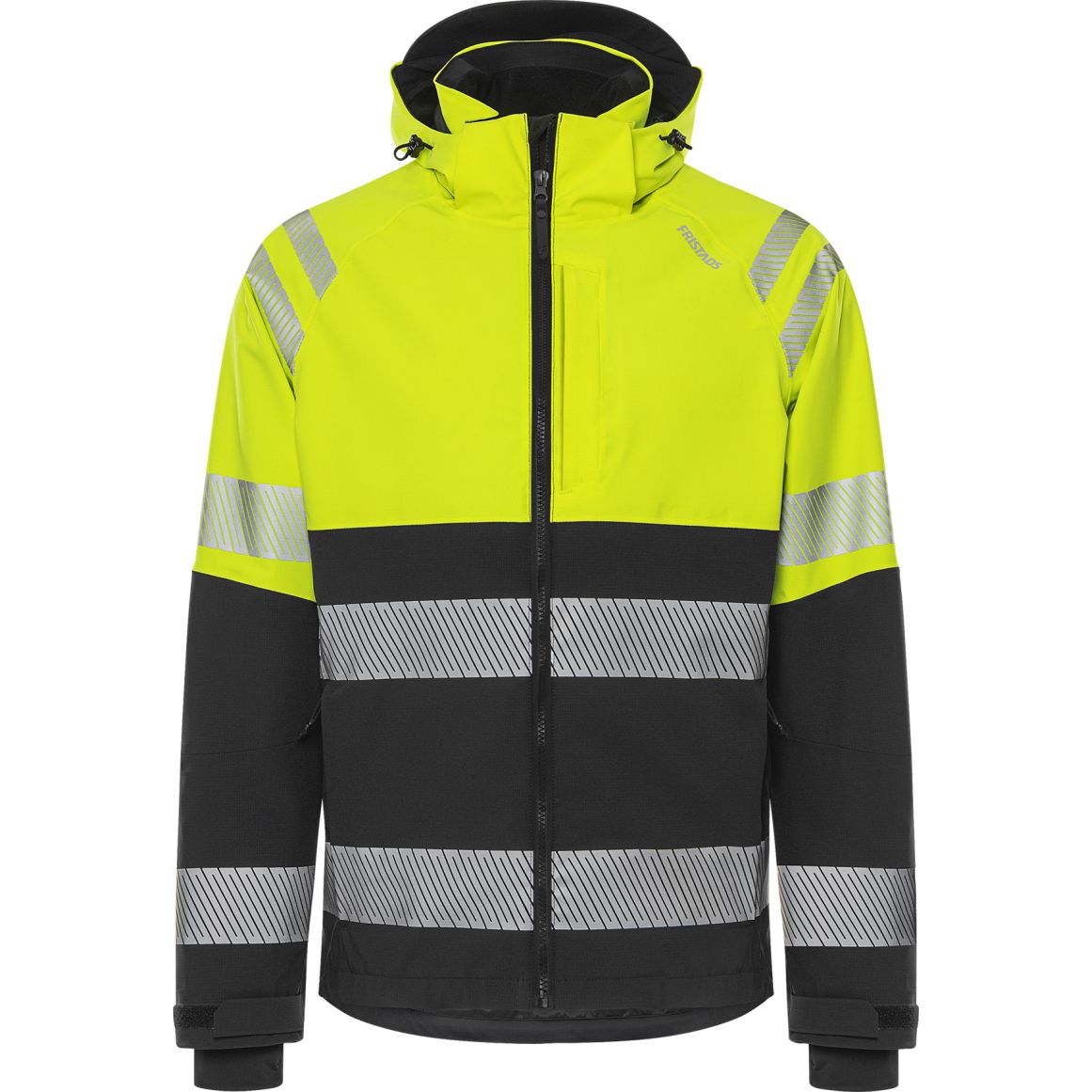 FRISTADS HIGH VIS GREEN STRETCH-FUNKTIONSJACKE KL.1 4690 GLS