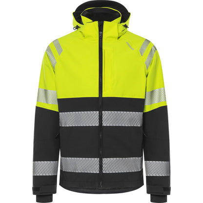 FRISTADS HIGH VIS GREEN STRETCH-FUNKTIONSJACKE KL.1 4690 GLS