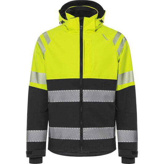 FRISTADS HIGH VIS GREEN STRETCH-FUNKTIONSJACKE KL.1 4690 GLS