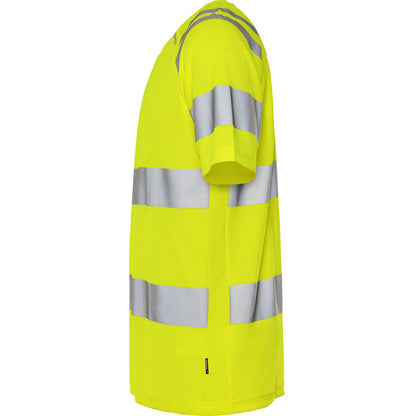 FRISTADS HIGH VIS GREEN FUNKTIONS-T-SHIRT KL.3 7860 GPST