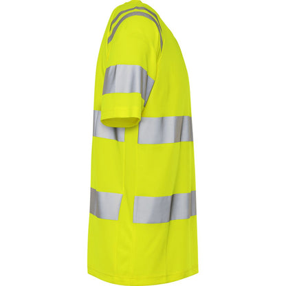 FRISTADS HIGH VIS GREEN FUNKTIONS-T-SHIRT KL.3 7860 GPST