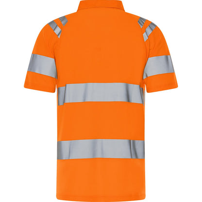 FRISTADS HIGH VIS GREEN FUNKTIONS-POLOSHIRT KL. 3 7861 GPST