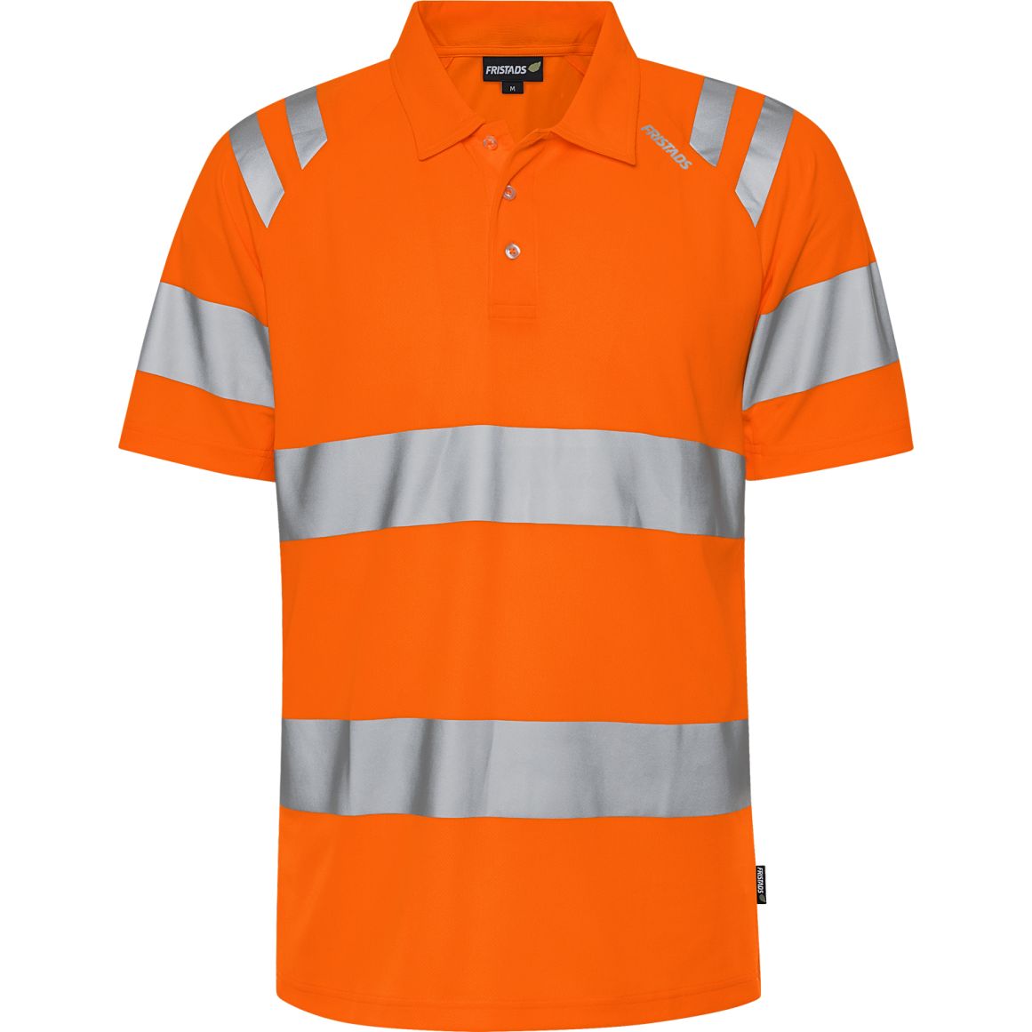 FRISTADS HIGH VIS GREEN FUNKTIONS-POLOSHIRT KL. 3 7861 GPST