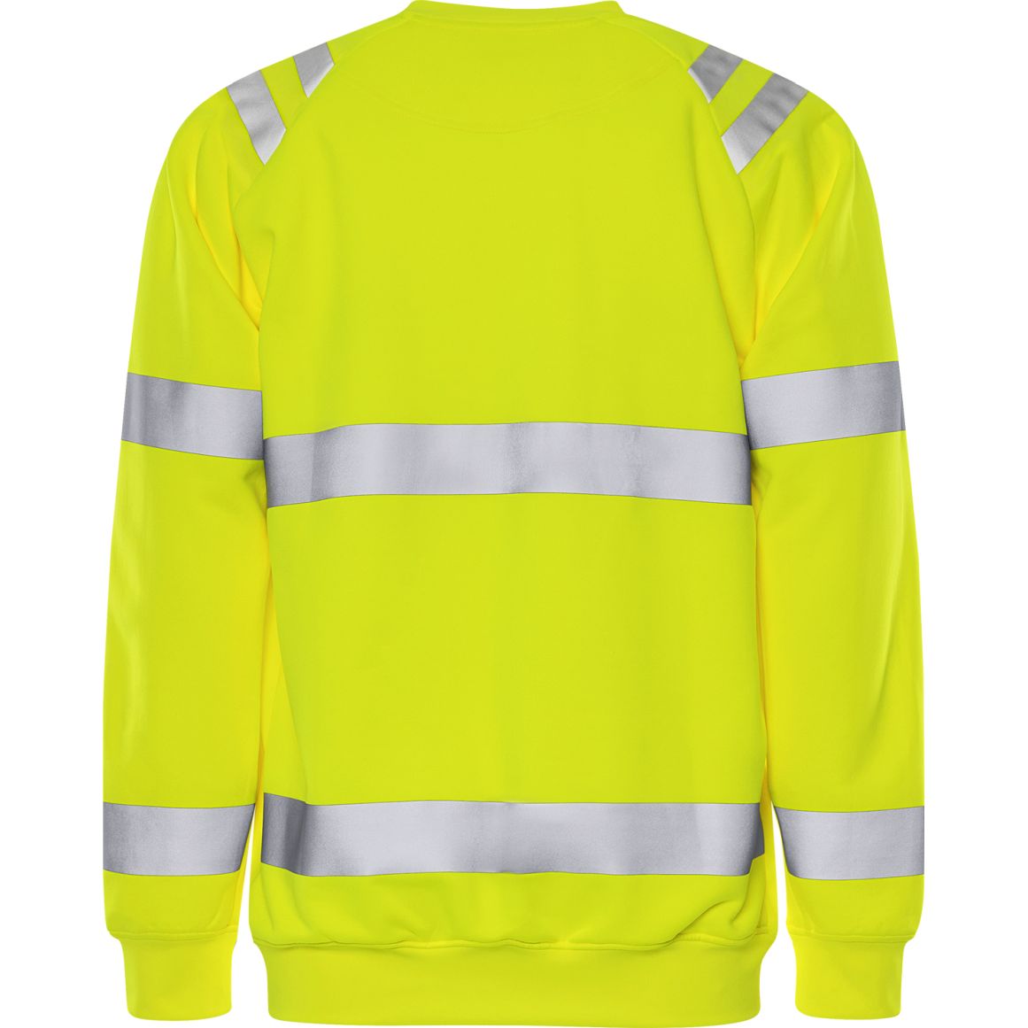 FRISTADS HIGH VIS GREEN SWEATSHIRT KL.3 7862 GPSW