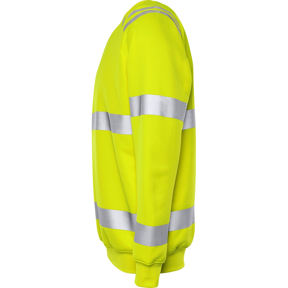 FRISTADS HIGH VIS GREEN SWEATSHIRT KL.3 7862 GPSW