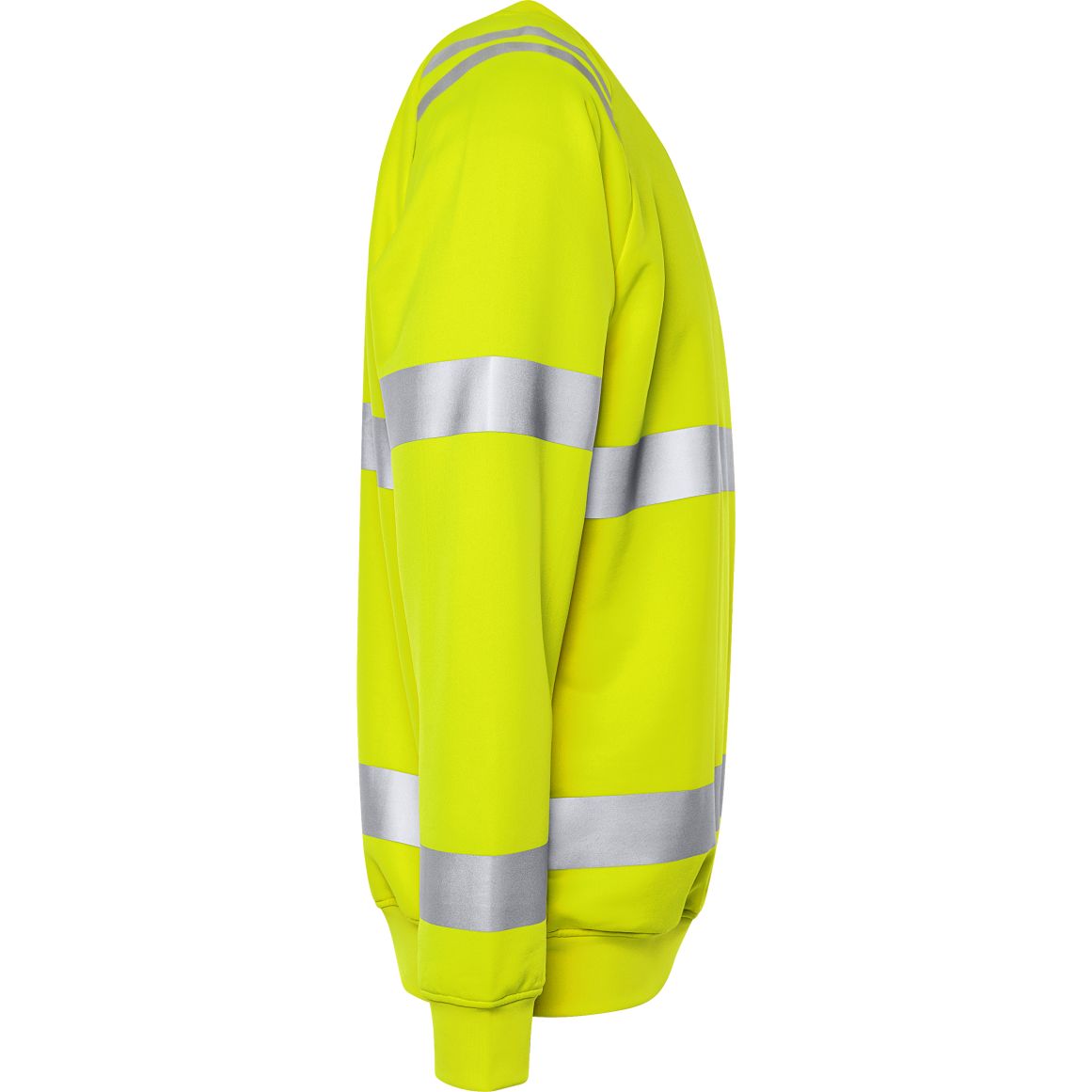 FRISTADS HIGH VIS GREEN SWEATSHIRT KL.3 7862 GPSW