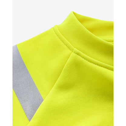 FRISTADS HIGH VIS GREEN SWEATSHIRT KL.3 7862 GPSW