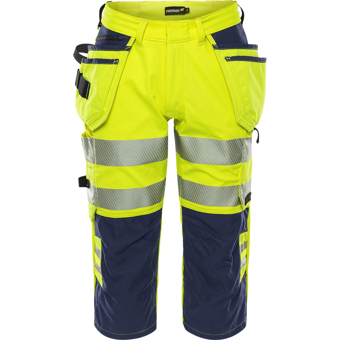 FRISTAD HIGH VIS STRETCH-3/4 HOSE KL. 2 2666 GSTP