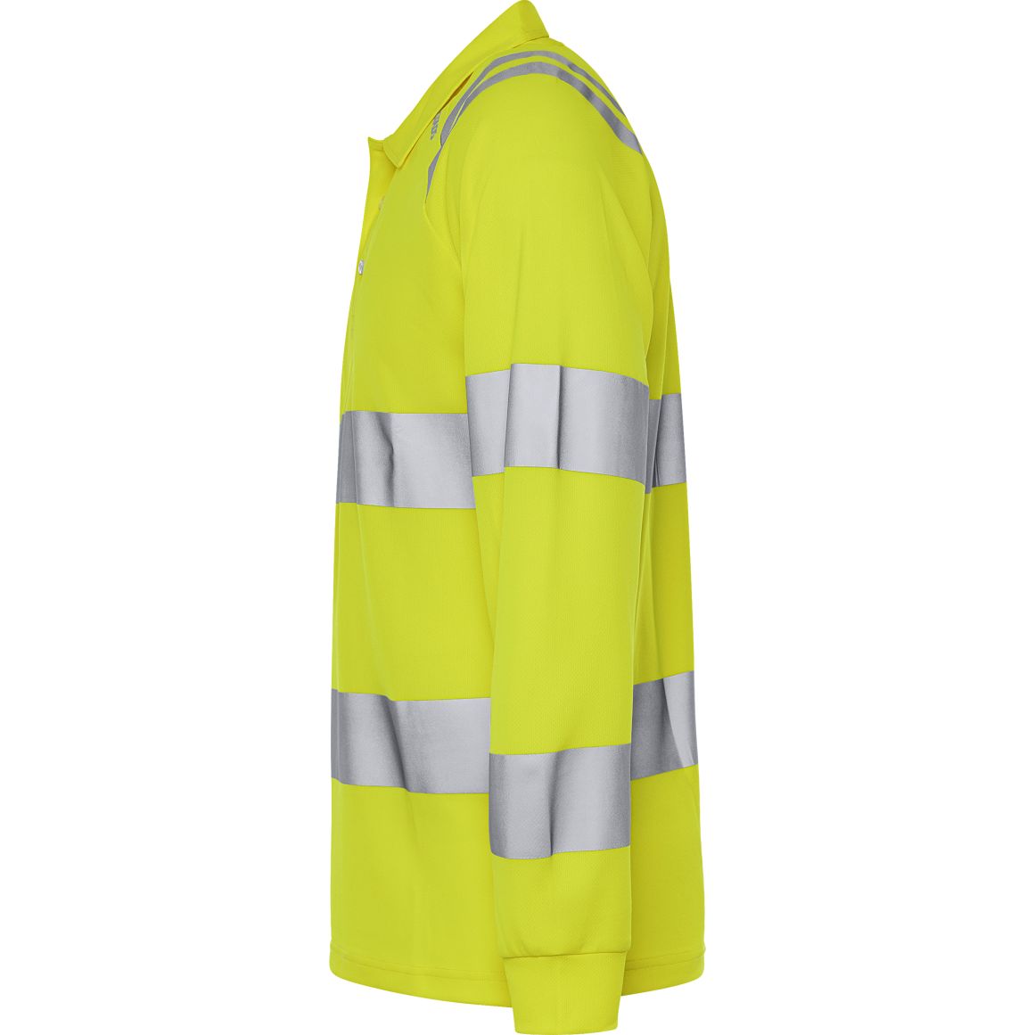 FRISTADS HIGH VIS GREEN FUNKTIONS-POLOSHIRT LANGARM KL. 3 7864 GPST