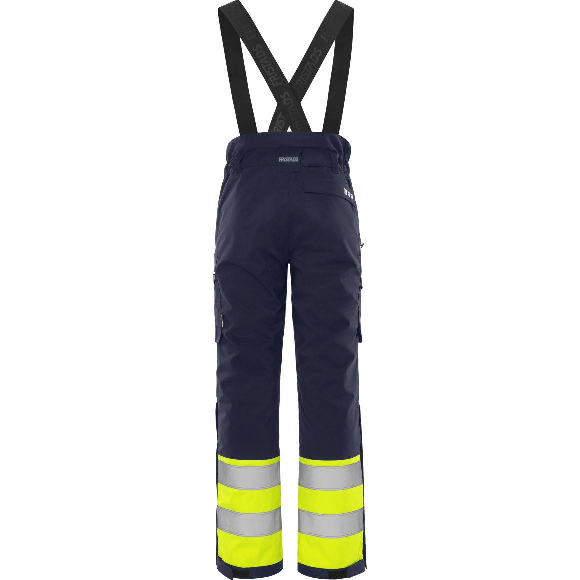 FRISTADS HIGH VIS GREEN STRETCH-WINTERHOSE KL.1 2681 GLPS