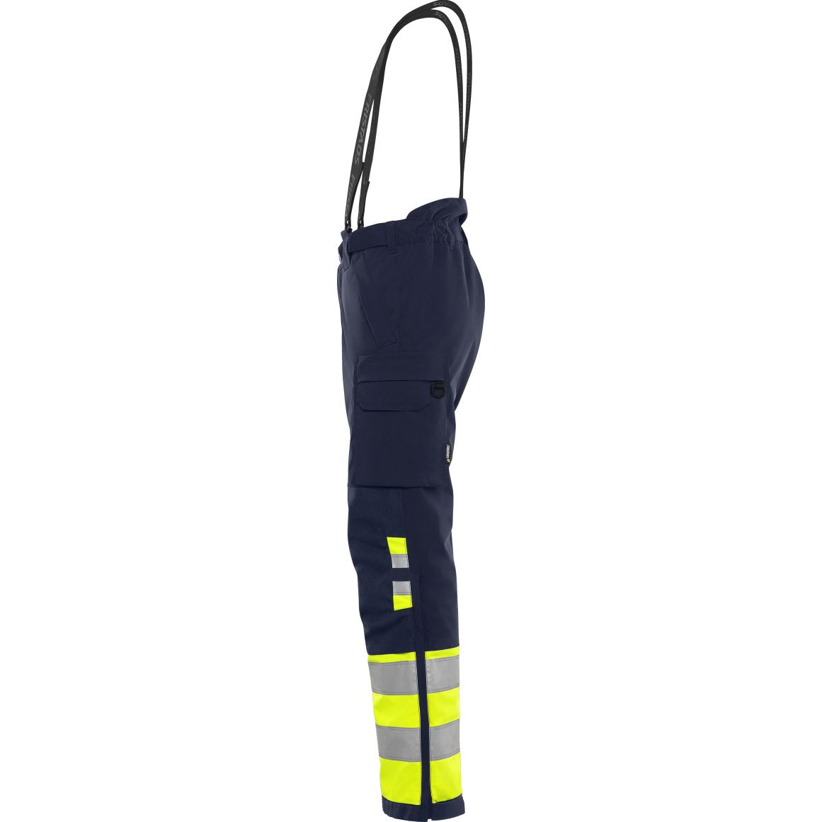 FRISTADS HIGH VIS GREEN STRETCH-WINTERHOSE KL.1 2681 GLPS