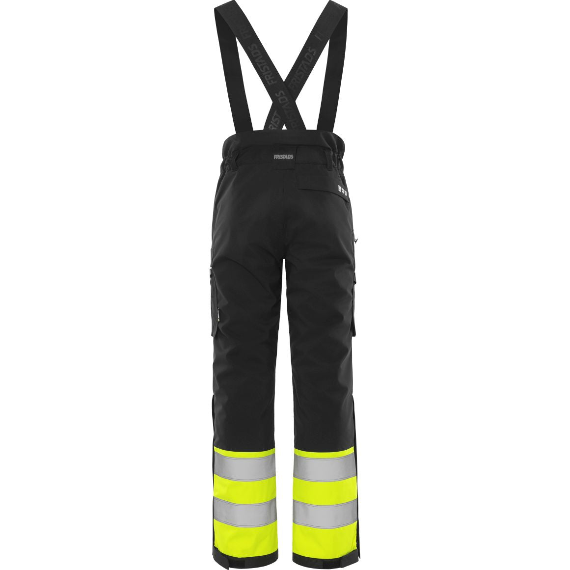 FRISTADS HIGH VIS GREEN STRETCH-WINTERHOSE KL.1 2681 GLPS