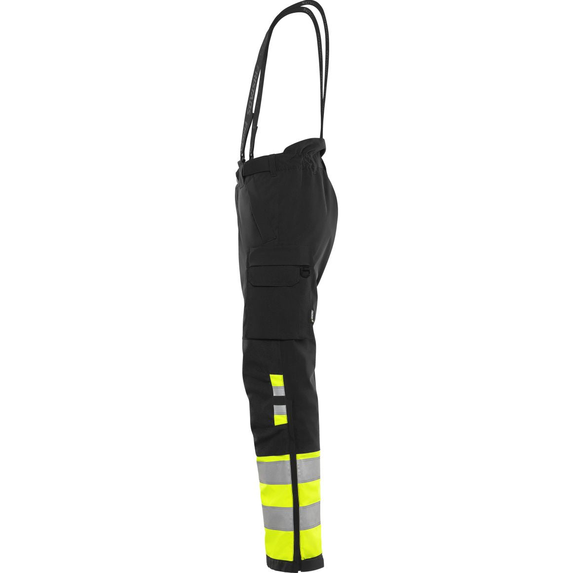 FRISTADS HIGH VIS GREEN STRETCH-WINTERHOSE KL.1 2681 GLPS