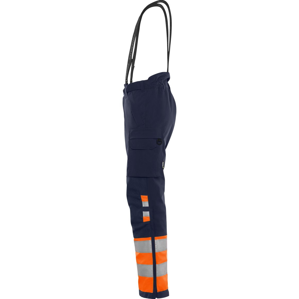 FRISTADS HIGH VIS GREEN STRETCH-WINTERHOSE KL.1 2681 GLPS