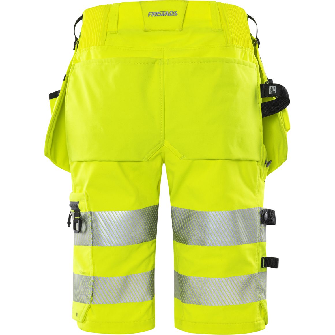 FRISTADS HIGH VIS HANDWERKER STRETCH-SHORTS DAMEN, KL.1 2667 GSTP