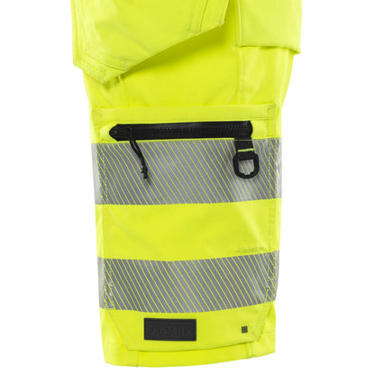 FRISTADS HIGH VIS HANDWERKER STRETCH-SHORTS DAMEN, KL.1 2667 GSTP