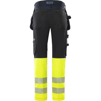 Fristads HIGH VIS HANDWERKER STRETCH-HOSE KL.1 2906 GWM