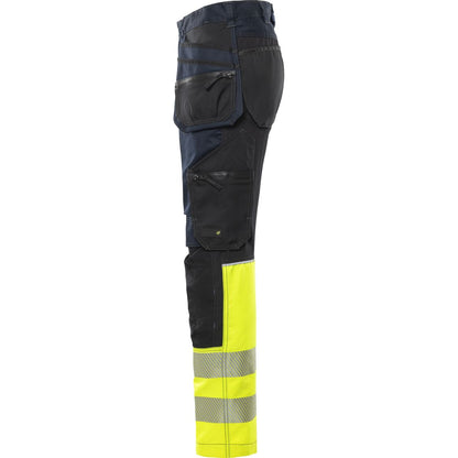 Fristads HIGH VIS HANDWERKER STRETCH-HOSE KL.1 2906 GWM