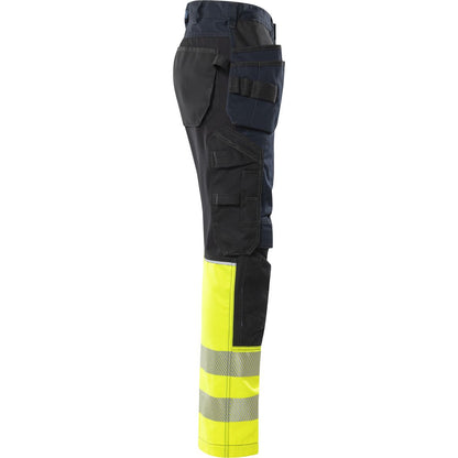 Fristads HIGH VIS HANDWERKER STRETCH-HOSE KL.1 2906 GWM