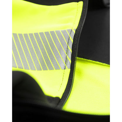 FRISTADS HIGH VIS GREEN STRETCH-SWEATJACKE KL.1 7531 GKC