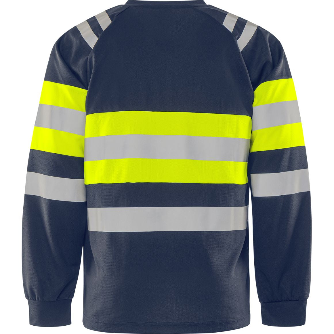 FRISTADS HIGH VIS GREEN LANGARMSHIRT KL.1 7881 GPST