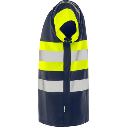 FRISTADS HIGH VIS GREEN T-SHIRT KL.1 7880 GPST