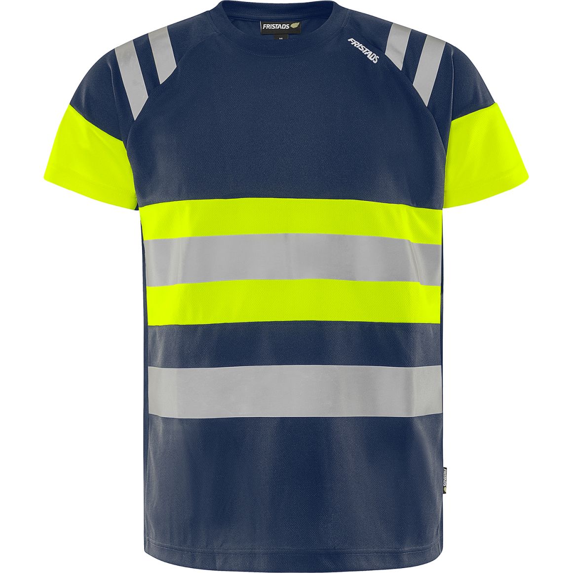 FRISTADS HIGH VIS GREEN T-SHIRT KL.1 7880 GPST