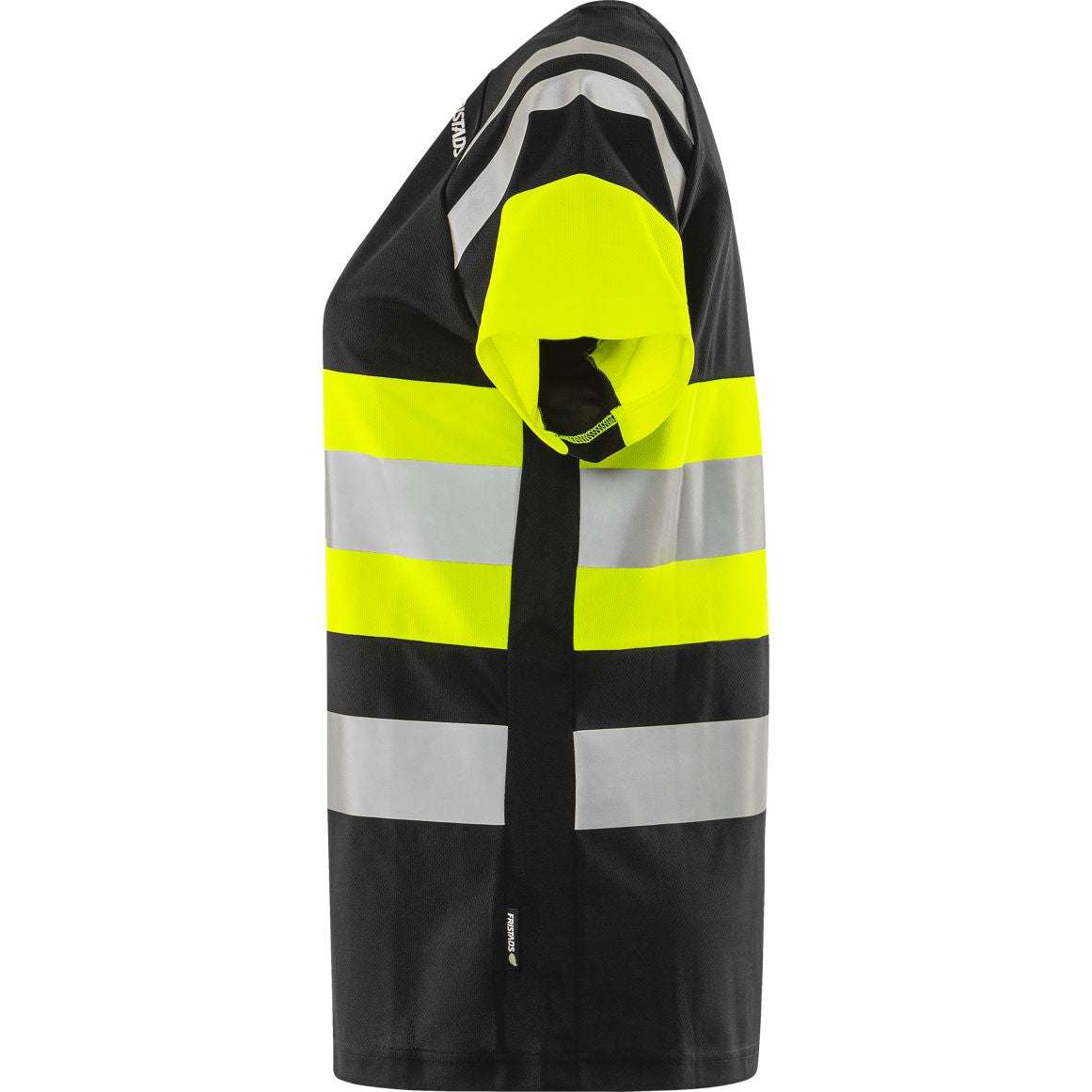 FRISTADS HIGH VIS GREEN DAMEN T-SHIRT KL.1 7880 GPST