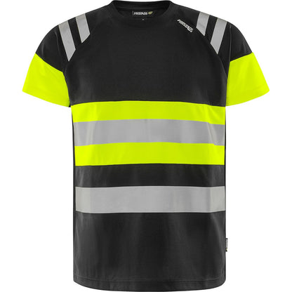FRISTADS HIGH VIS GREEN T-SHIRT KL.1 7880 GPST