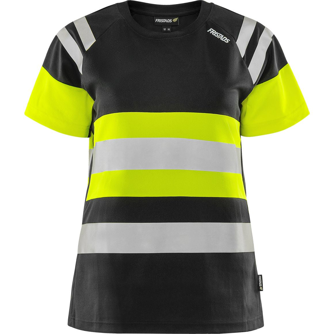 FRISTADS HIGH VIS GREEN DAMEN T-SHIRT KL.1 7880 GPST