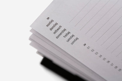 FHB-Notizbuch mit Kalendarium 2025/2026 - ROLF